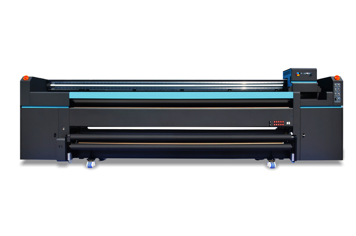 Direct Injection Printing Heavy Chemical Fiber Direct Injection - Blueprint-UV Hybrid Printer ...